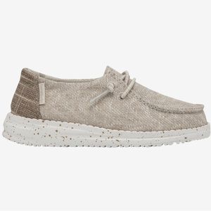 New Hey Dude Wendy Toddler woven zebra neutral